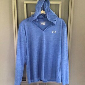 Under Armour Blue Women's Hoodie Blouse